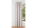 Stotz Decor AG Nachtvorhang mit Faltenband Pinna 245 x 140 cm, Crème