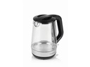 GOURMETmaxx Wasserkocher 1.7 l, Schwarz/Transparent