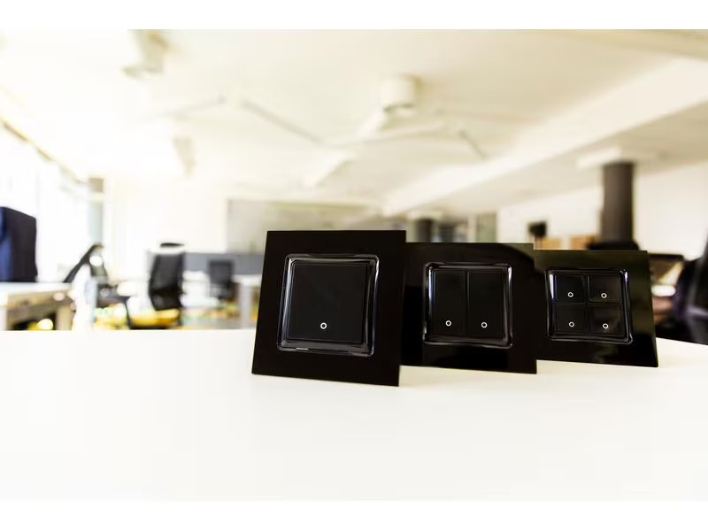 Shelly Shelly Wall Switch 1 schwarz