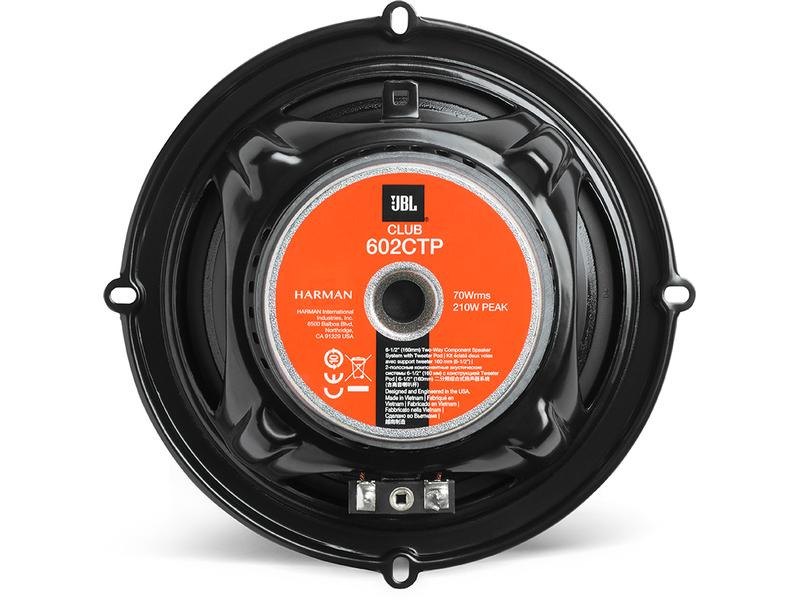 JBL Car 2-Weg Lautsprecher Paar Club 602CTP, 6.5 (16 cm)