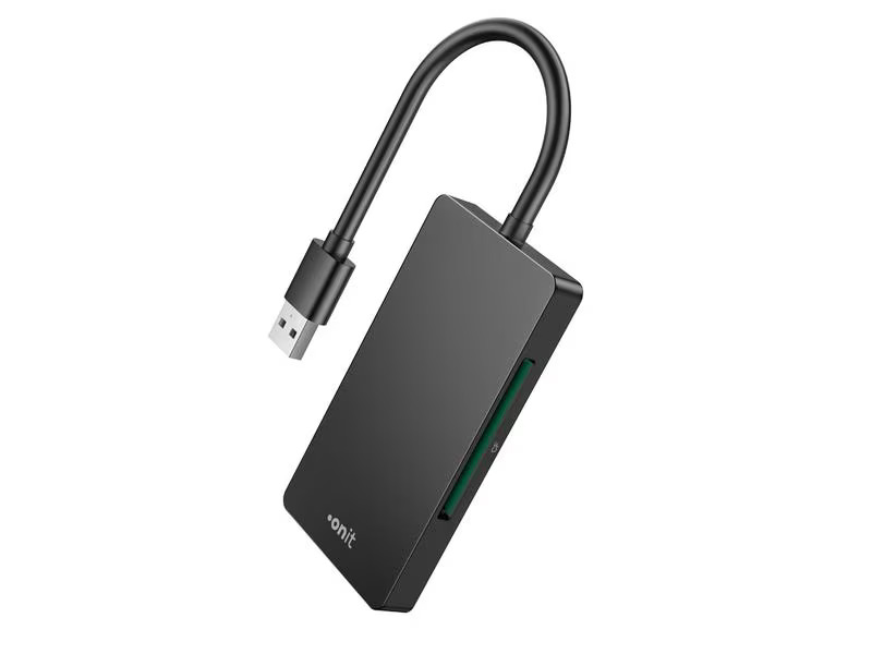 onit Card Reader Extern USB-A 3-in-1