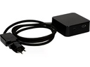 maxTex Steckdosenleiste Cube 3x T13, USB A/C, Schwarz/Schwarz