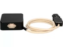 maxTex Steckdosenleiste Cube 3x T13, USB A/C, Schwarz/Sand