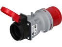maxCAMP Adapterstecker CEE16/5 - T25, Rot/Grau
