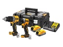 DeWalt Akku-Maschinen Set 18 V Bohrschrauber &amp; Schlagschrauber