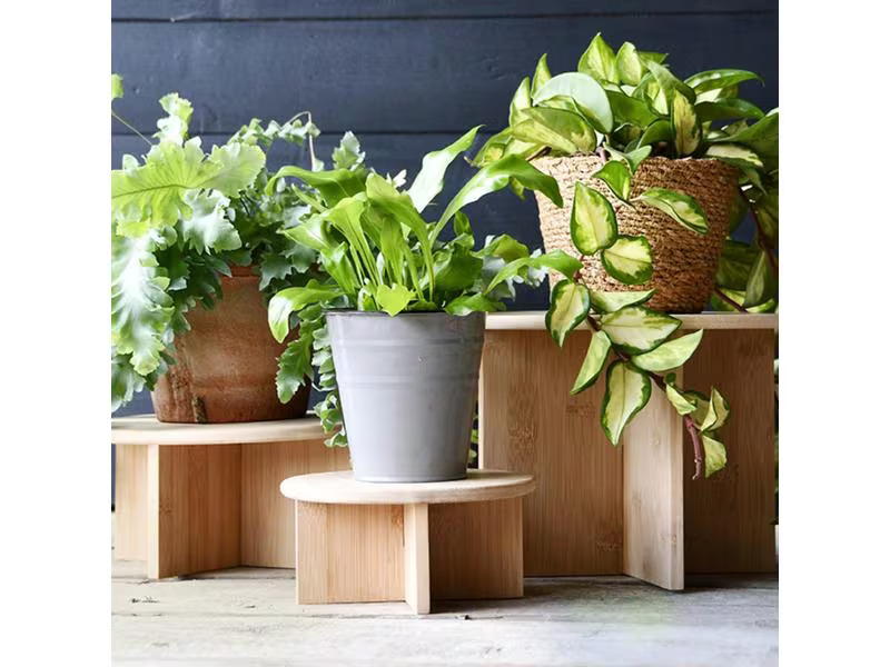 Esschert Design Pflanzenständer M Ø 25 cm, Nature