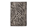 Esschert Design Teppich Zebra 150 x 242.5 cm, Schwarz/Weiss