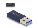 Delock USB-Adapter 3.2 Gen 2 (10 Gbps) USB-A Stecker - USB-C Buchse