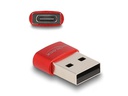 Delock USB 2.0 Adapter USB-A Stecker - USB-C Buchse
