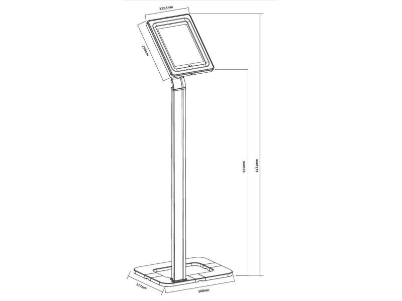 PureMounts Halterung PDS-5520 Universal, 10.1