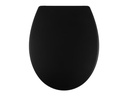 COCON Toilettensitz mit Absenkautomatik Duroplast, Schwarz