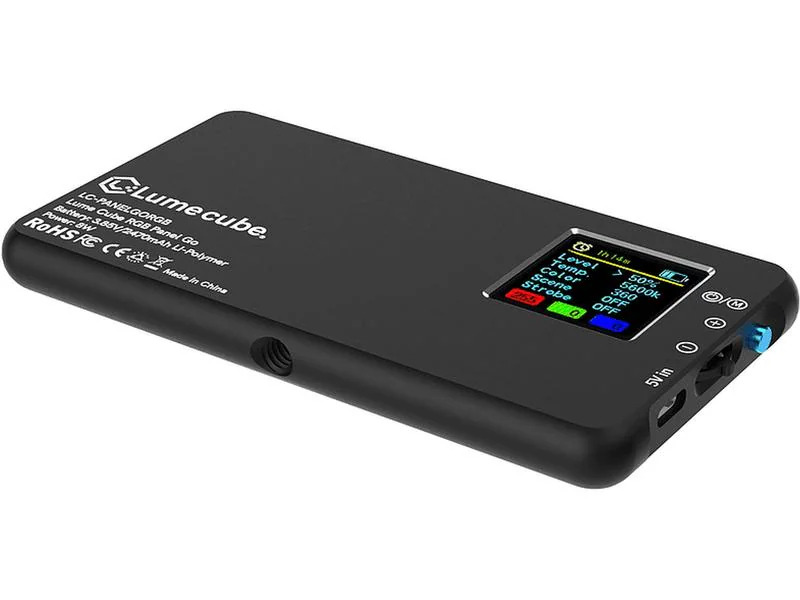 LUME CUBE Videoleuchte RGB Panel Go