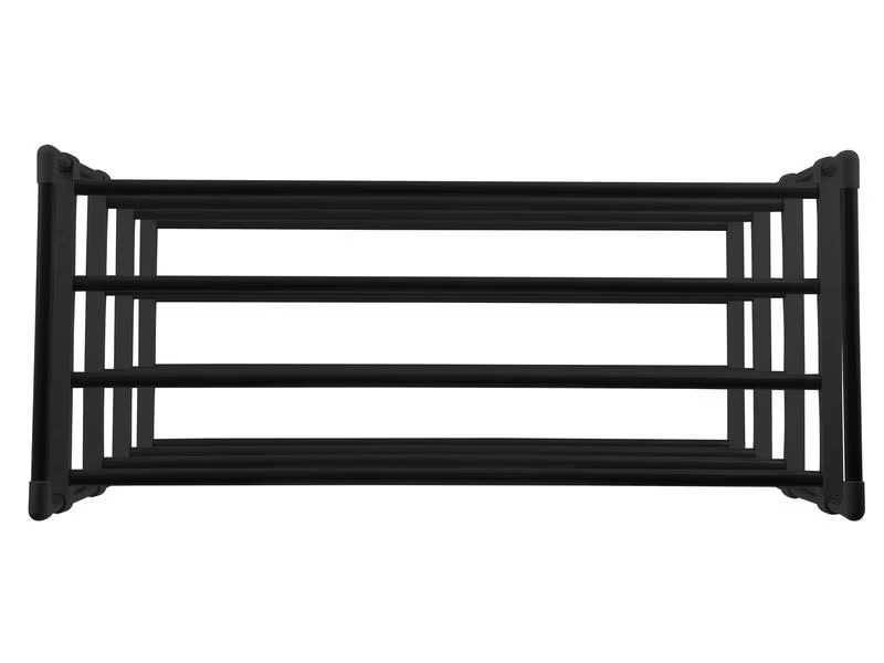 Schou Schuhregal 65 x 29 x 74 cm, Schwarz