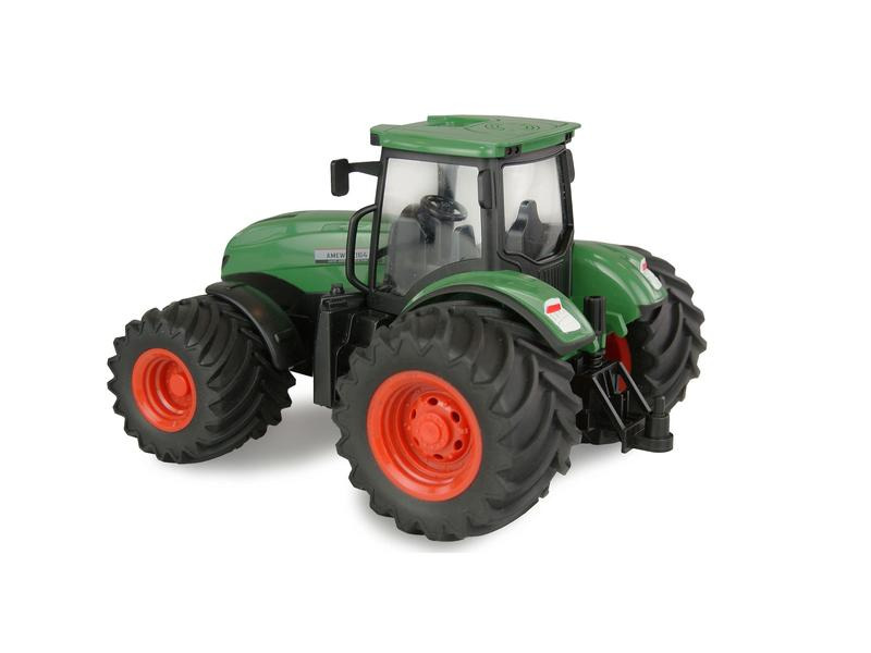 Amewi Traktor mit Grubber, Grün 1:24, RTR