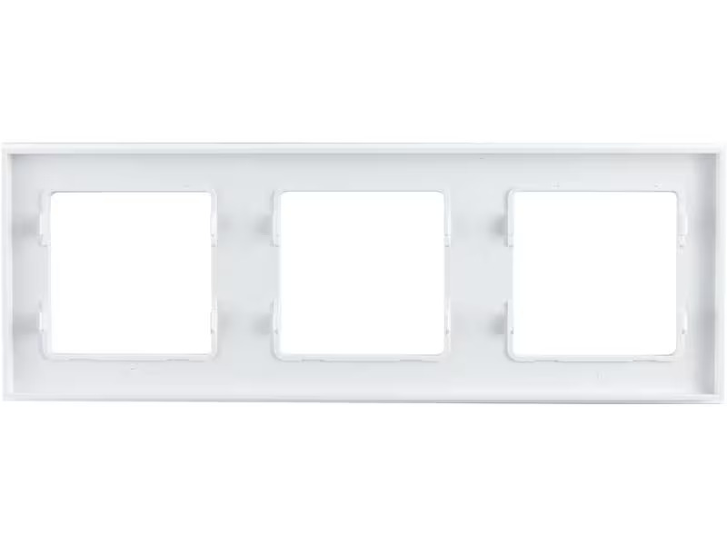 Shelly Wall Frame 3 für Shelly Wall Switch weiss