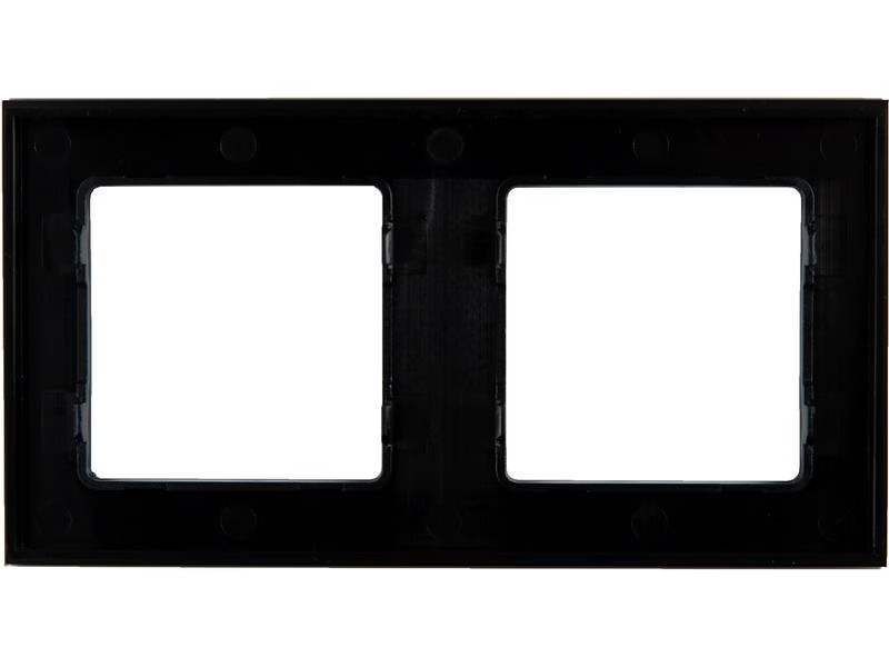 Shelly Wall Frame 2 für Shelly Wall Switch schwarz