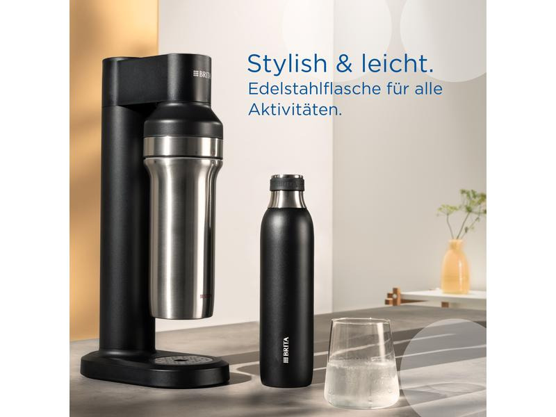 BRITA Flasche SodaTrio 0.65 l Schwarz