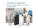 BRITA Flasche SodaTrio 0.65 l Schwarz