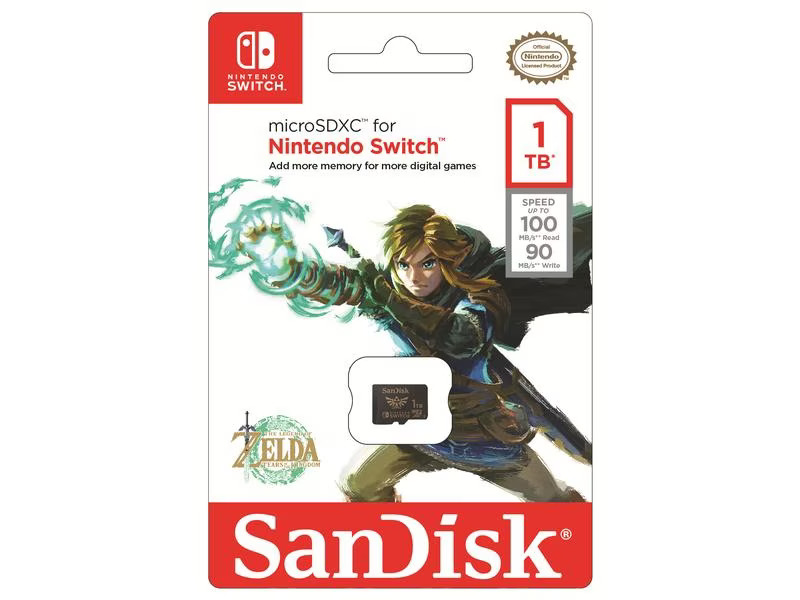 SanDisk microSDXC-Karte Nintendo Switch U3 1000 GB