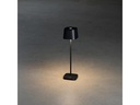 Konstsmide Akku-Tischleuchte Capri Mini USB, 2200-3000K, 2.2 W, Schwarz