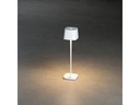 Konstsmide Akku-Tischleuchte Capri Mini USB, 2200-3000K, 2.2 W, Weiss