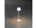 Konstsmide Akku-Tischleuchte Capri Mini USB, 2200-3000K, 2.2 W, Weiss