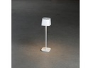 Konstsmide Akku-Tischleuchte Capri Mini USB, 2200-3000K, 2.2 W, Weiss