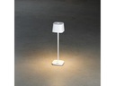 Konstsmide Akku-Tischleuchte Capri Mini USB, 2200-3000K, 2.2 W, Weiss