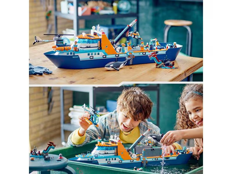 LEGO® City Arktis-Forschungsschiff 60368