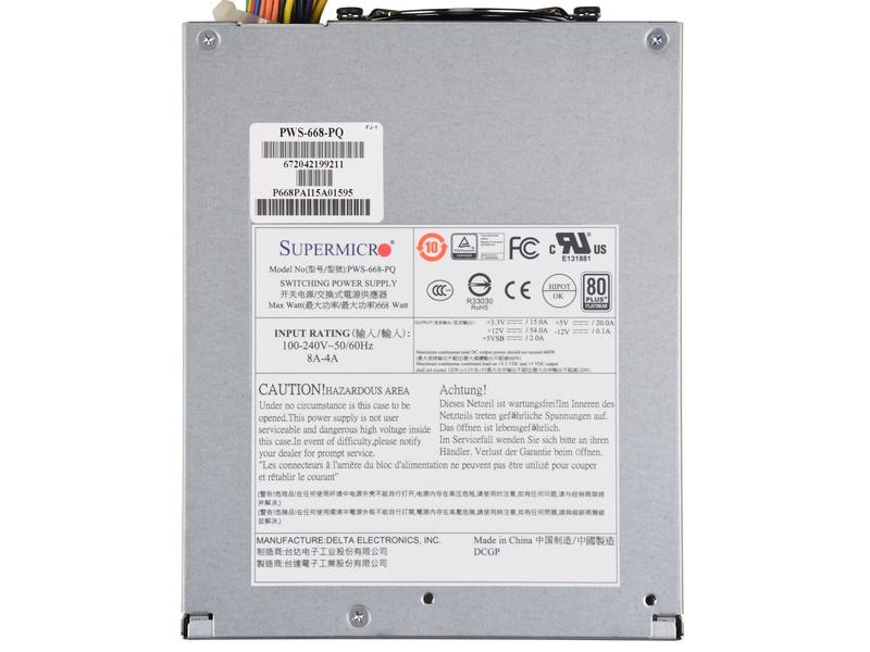 Supermicro Netzteil PWS-668-PQ 668 W