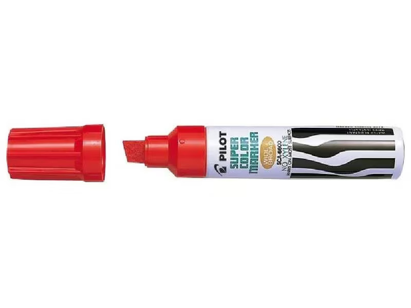 Pilot Permanent-Marker Super 12.5 mm, Rot