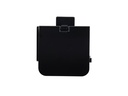 COCON Toilettenpapierhalter Schwarz