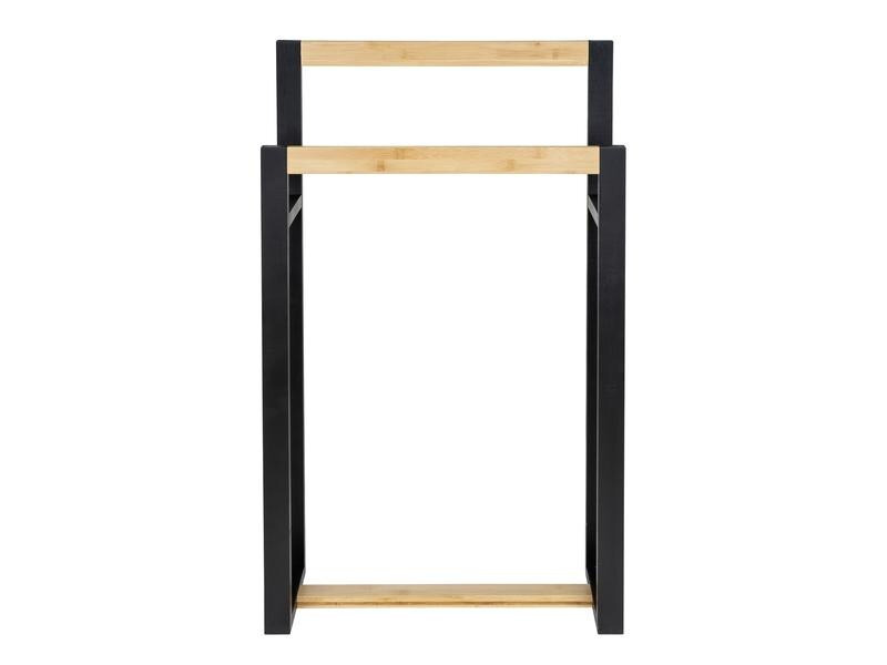 Wenko Handtuchhalter Braidi Natural/Schwarz