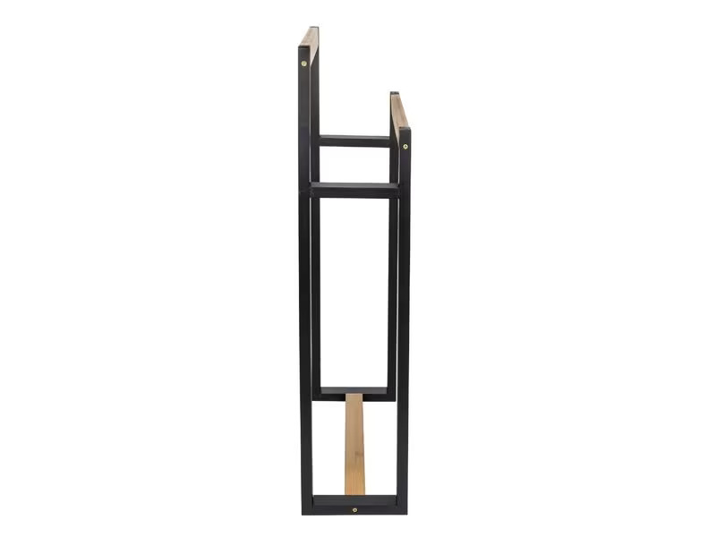 Wenko Handtuchhalter Braidi Natural/Schwarz