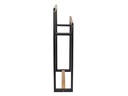 Wenko Handtuchhalter Braidi Natural/Schwarz