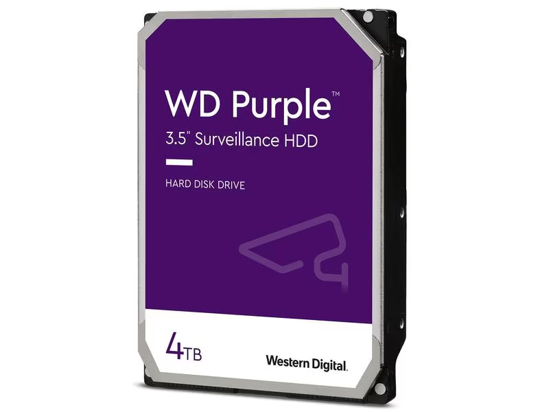 Western Digital Harddisk WD Purple 3.5 SATA 4 TB