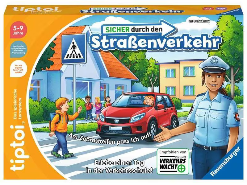 tiptoi Spiel Sicher durch den Strassenverkehr