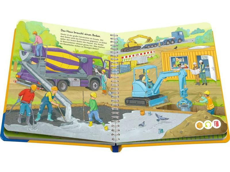 tiptoi Lernbuch Mein Wörter-Bilderbuch Baustelle