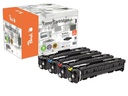 Peach Tonerset HP Color LJ Pro 207X BK/C/M/Y