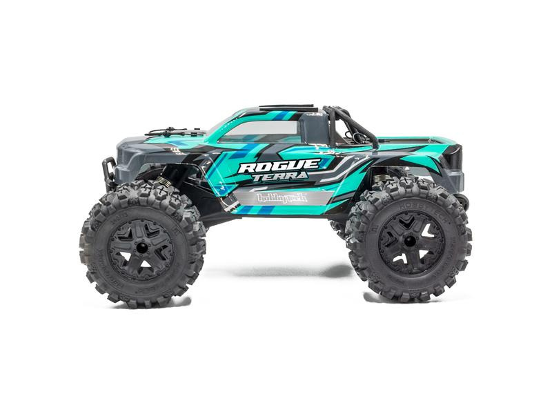 Hobbytech Monster Truck Rogue Terra Brushless Grün, ARTR, 1:10
