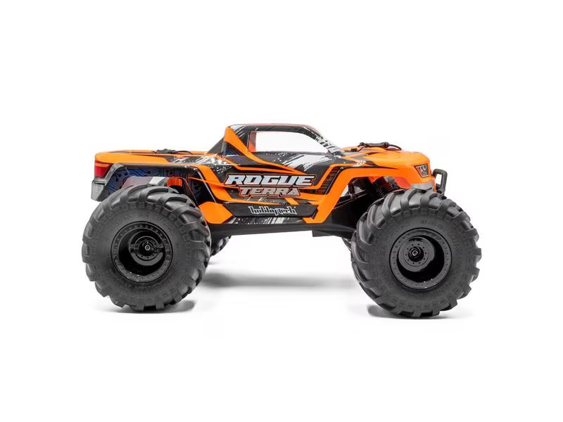Hobbytech Monster Truck Rogue Terra Brushed Orange, ARTR, 1:10