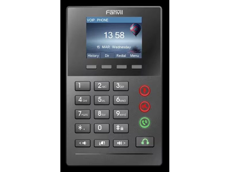 Fanvil Tischtelefon X2P Schwarz