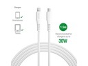 4smarts USB 2.0-Kabel RapidCord PD 30W USB C - Lightning 1.5 m