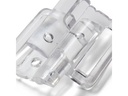 Prym Bikini/Gürtelverschluss Transarent, 20 mm