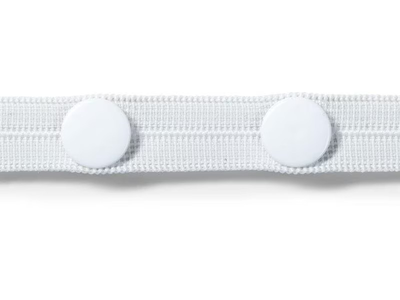 Prym Elastikfaden Weiss, 3 m x 12 mm
