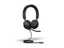 Jabra Headset Evolve2 40 SE Duo UC Schwarz, USB-C