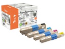 Peach Tonerset OKI C510/530 MultiPack BK/C/M/Y