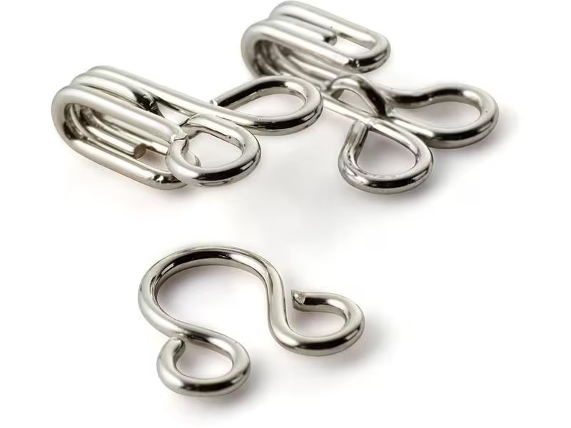 Prym Ösen Silber, Nr. 2, 12 Stück