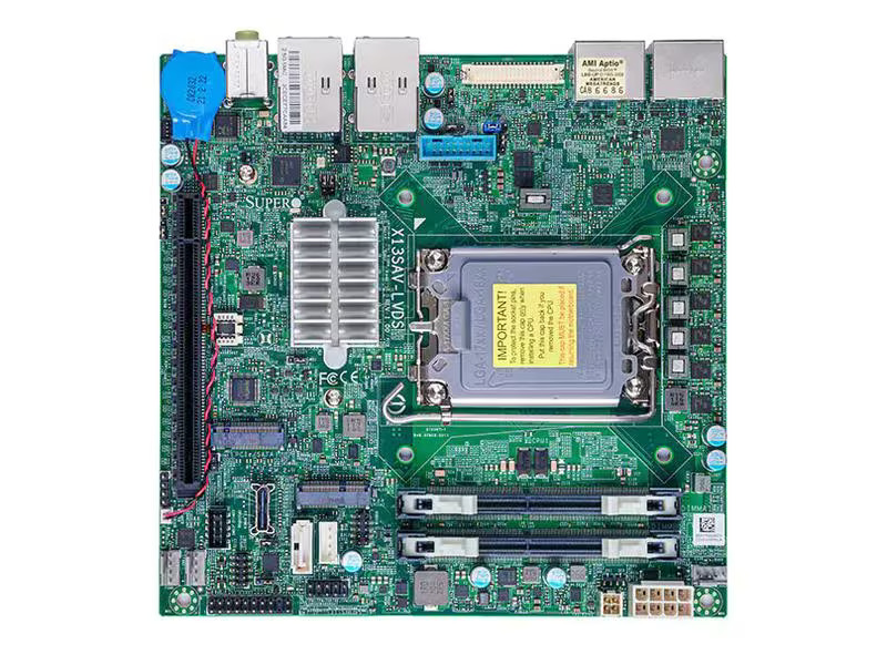 Supermicro Mainboard X13SAV-LVDS mit LVDS Anschluss