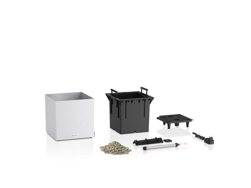 Lechuza Blumentopf Canto Stone 30 Low, Quarzweiss